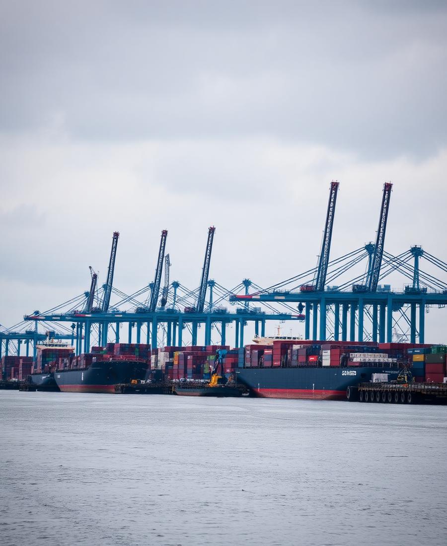 Hamburg freight gateway