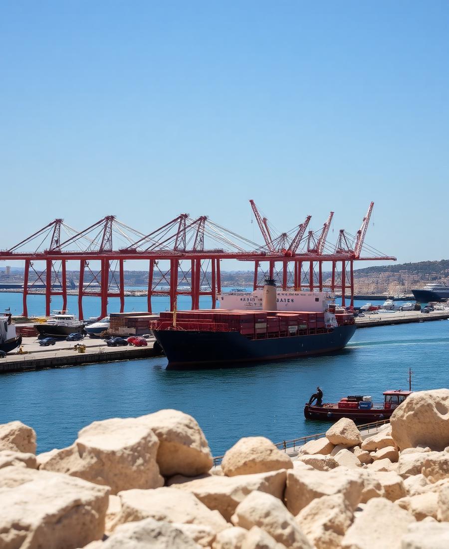 Marseille freight gateway